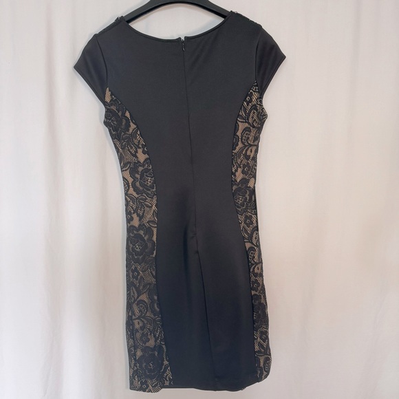 Guess by Marciano Black Cocktail Dress with Lace NWT - Picture 6 of 7